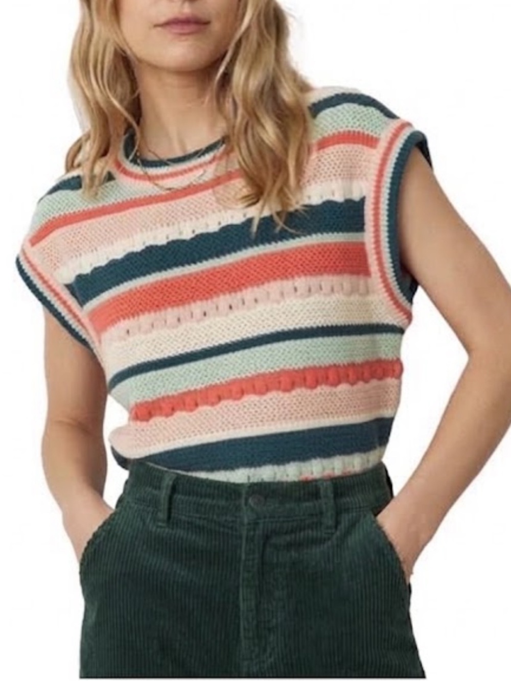 Marine Layer Sweater Vest MSRP $118